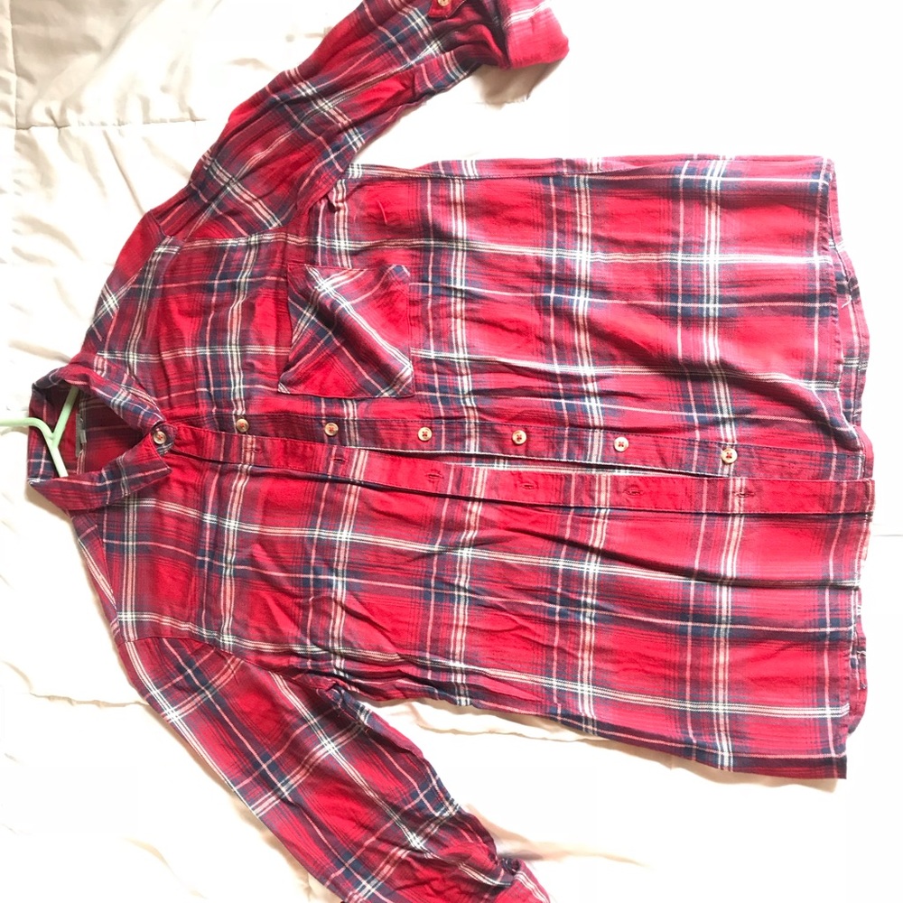 Red Charlotte Russe Flannel